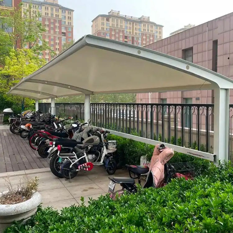 二连浩特市膜结构电动车棚